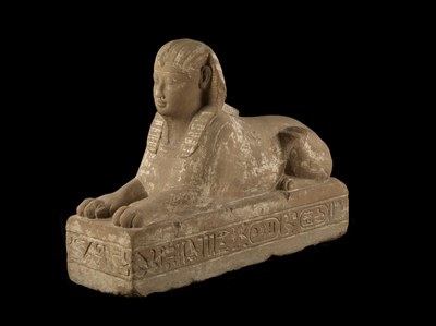 Pharaons Superstars - Sfinge di Nectanebo I © Musee du Louvre Dist RMN Grand Palais G. Poncet