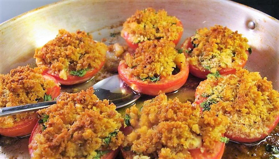Pomodori alla provenzale in padella