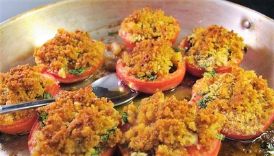 Pomodori alla provenzale in padella