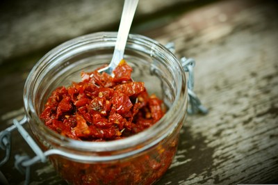 Pomodori secchi per il crespeou