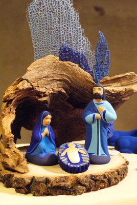 Presepe blu, Véronique Dornier © V. Gillet - VPA
