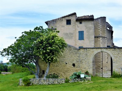 Priorato di Salagon, vista laterale