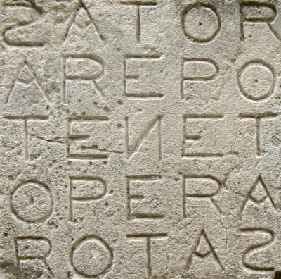 Quadrato Sator di Oppède-le-Vieux