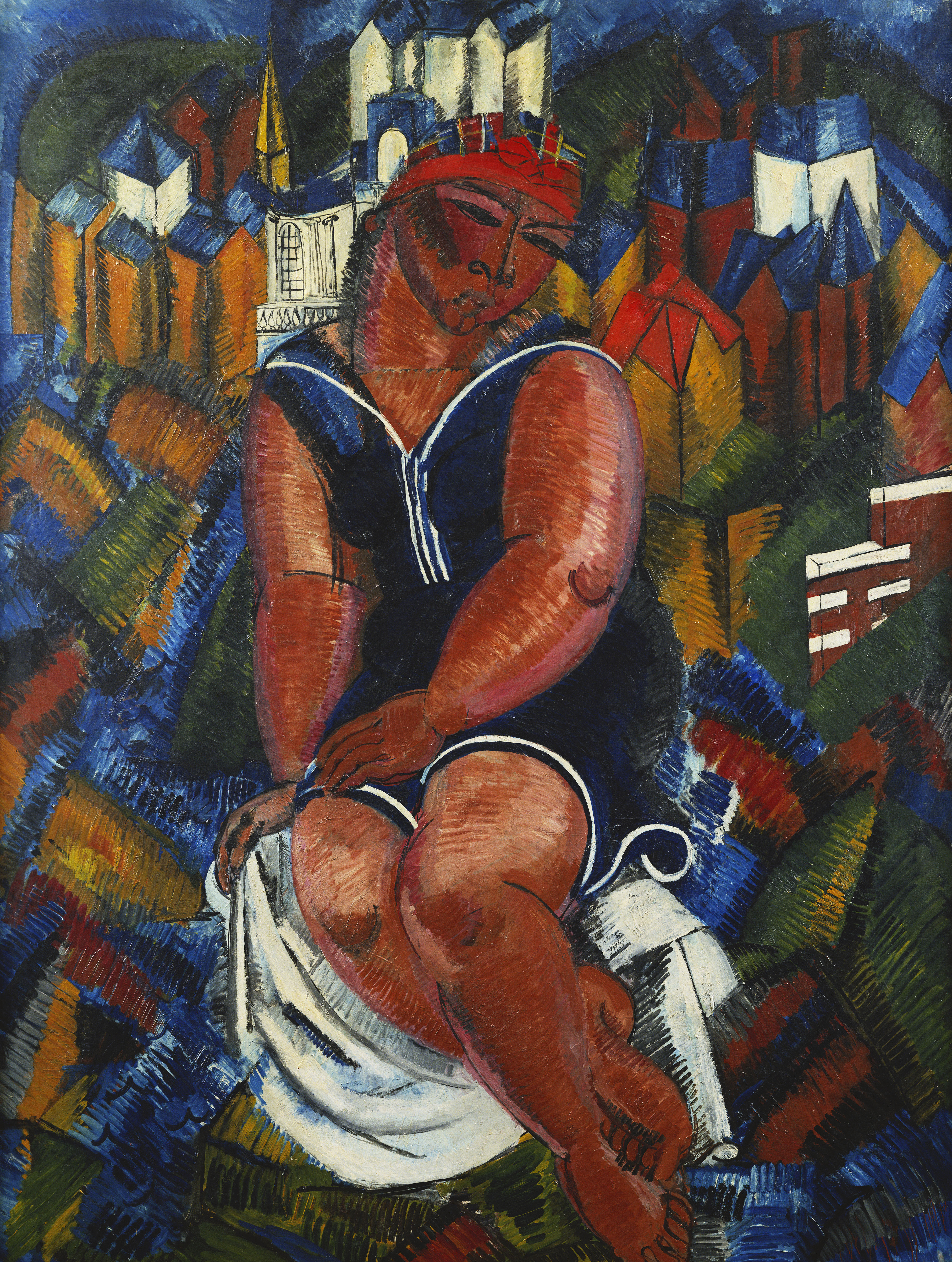 Raoul Dufy, La Grande Baigneuse, 1913, photo © Christie's Images  Bridgeman Images ; © Adagp, Paris, 2022