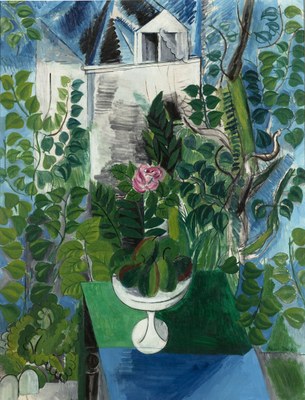 Raoul Dufy, Maison et jardin, 1914, photo Paris Musées Musée d'Art Moderne © Adagp, Paris, 2022