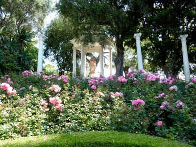 Saint-Jean-Cap-Ferrat, Villa Ephrussi de Rotschild, particolare del giardino