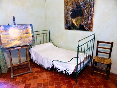 Saint-Paul de Mausole, ricostruzione della stanza di Van Gogh