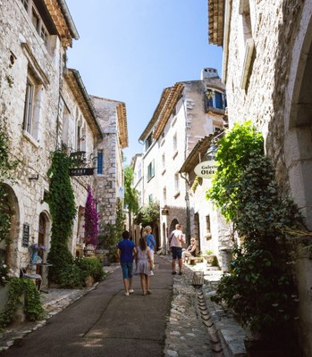 Saint-Paul de Vence, le stradine © Thiebaut Agence Thuria