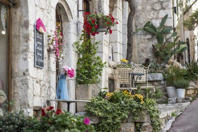 Saint-Paul de Vence, Rue Grande © Office de Tourisme de Saint-Paul de Vence - Photographe Elisabeth Rossolin
