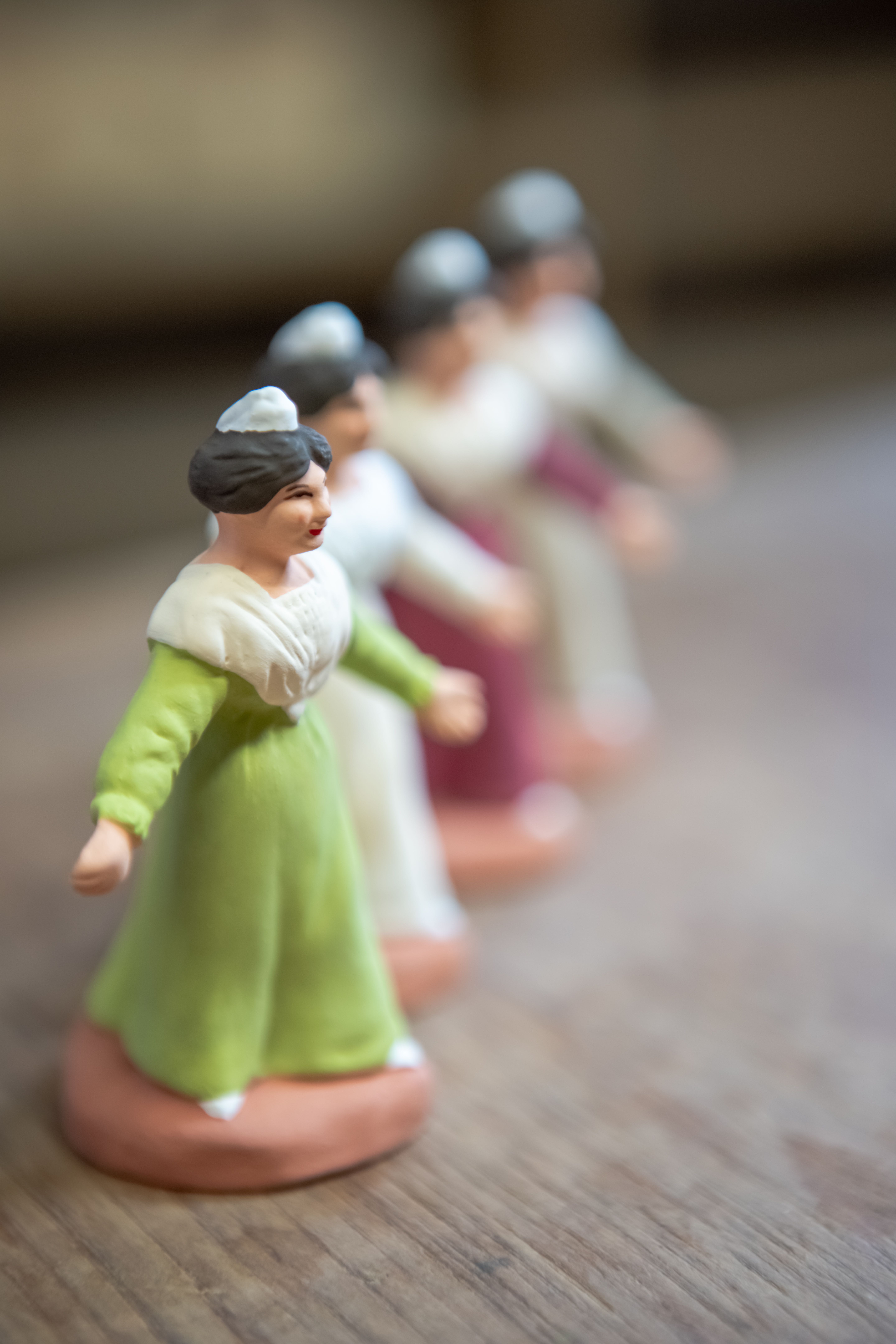 Santons Carbonel, Marsiglia - Figure femminili © C. Luparini CRT Sud