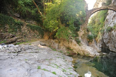 Saorge, il cosiddetto bagno del semita