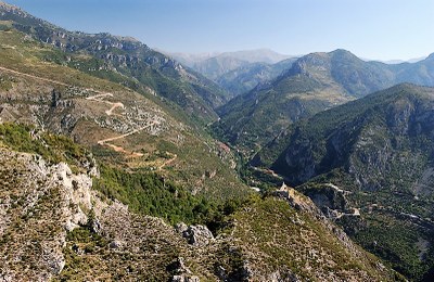 Saorge, le rovine dello Chateau de Malmort