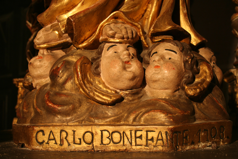 Saorge, Saint Sauveur, decorazione