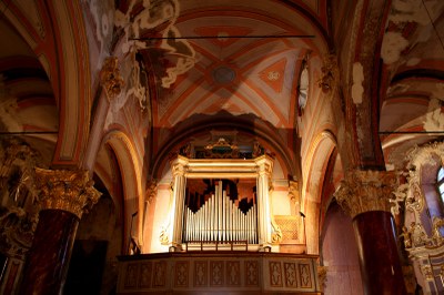 Saorge, Saint Sauveur, l'organo