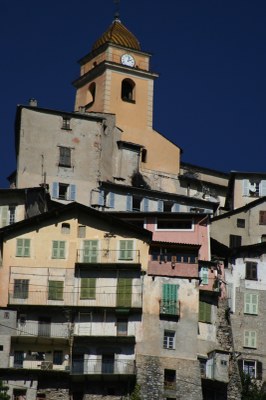 Saorge, scorcio con Saint Sauveur