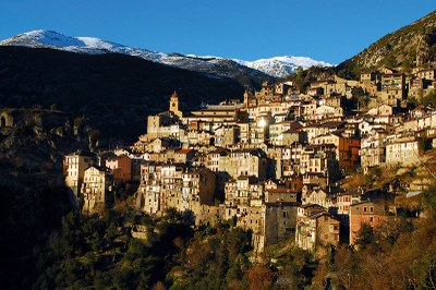 Saorge, villaggio aggrappato alla montagna
