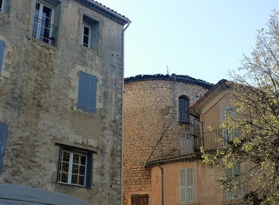 Sault, scorcio del villaggio