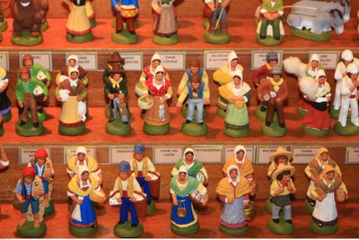 Serie di santons provenzali © A. Hocquel - VPA