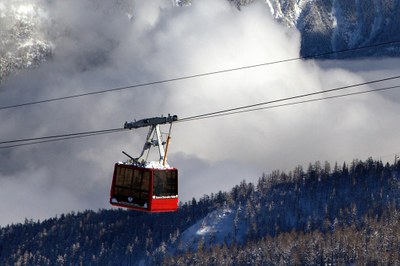 Serre Chevalier, la teleferica oggi © Zoom