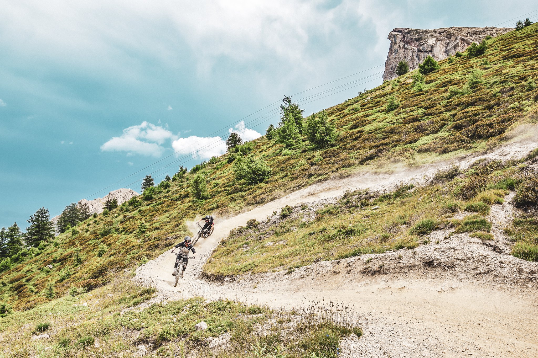 Serre Chevalier Vallée Briançon, bike park © Laura Peythieu