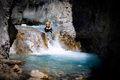 Serre Chevalier Vallée Briançon, canyoning © Zoom