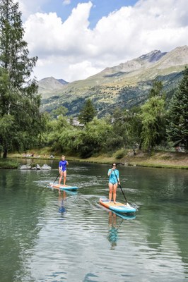 Serre Chevalier Vallée Briançon, paddle © Laura Peythieu