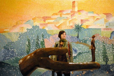 Silvia C. Turrin a Saint-Paul-de-Vence