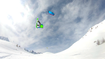 Snowkite © Crédit Laurent Guyot