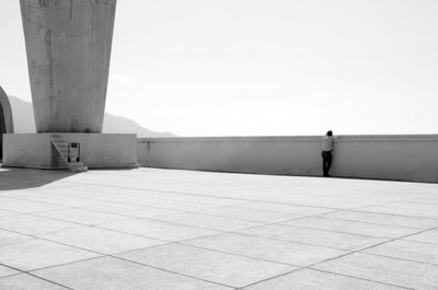Sulla terrasse della Cité Radieuse, Marsiglia © Anna Dziedzic