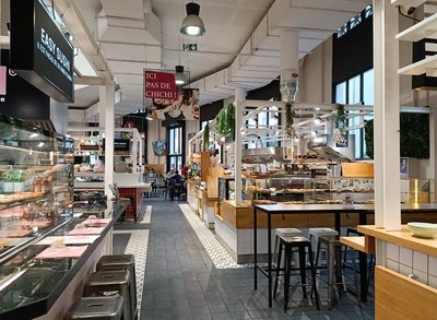 Tolone, les Halles Bitoki, interno
