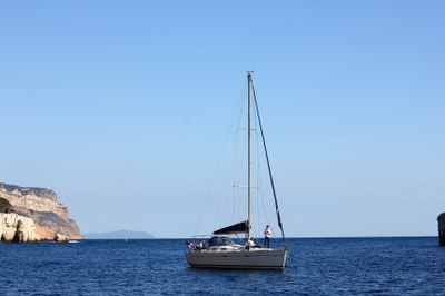 Un momento di relax in barca
