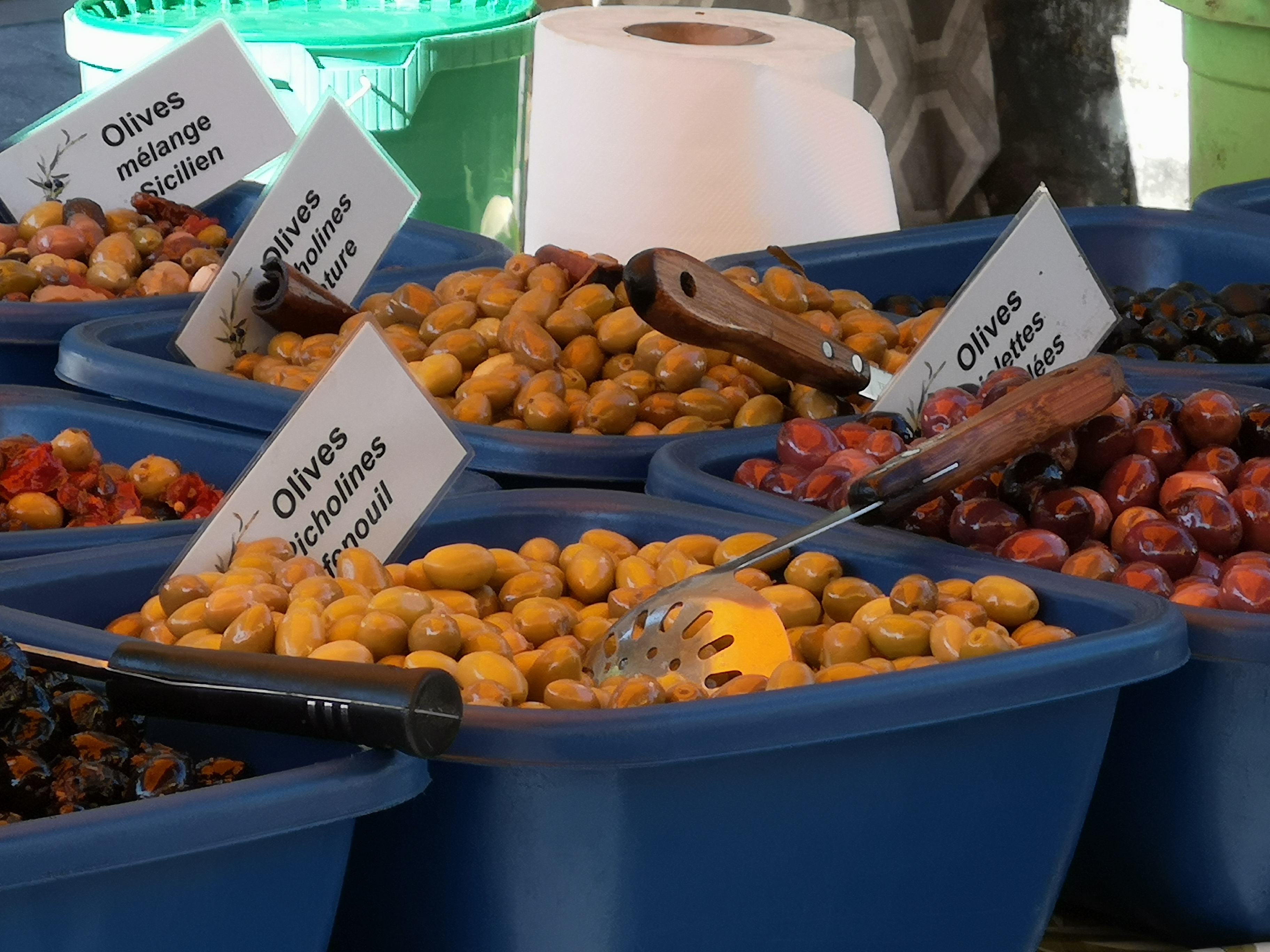 Vaison-la-Romaine, le immancabili olive
