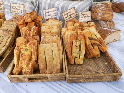 Vaison-la-Romaine, mmm... la fougasse