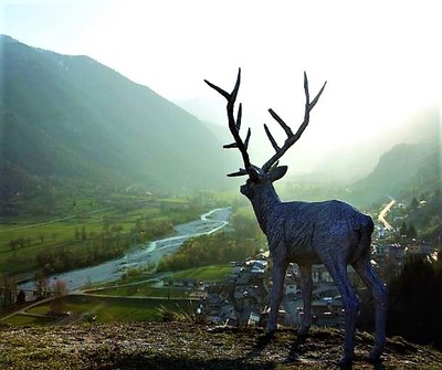 Viapac, Incursioni, di Paolo Grassino © Alpes-de-Haute-Provence Tourisme