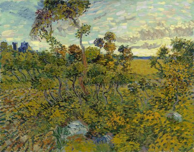 Vincent Van Gogh, Tramonto a Montmajour