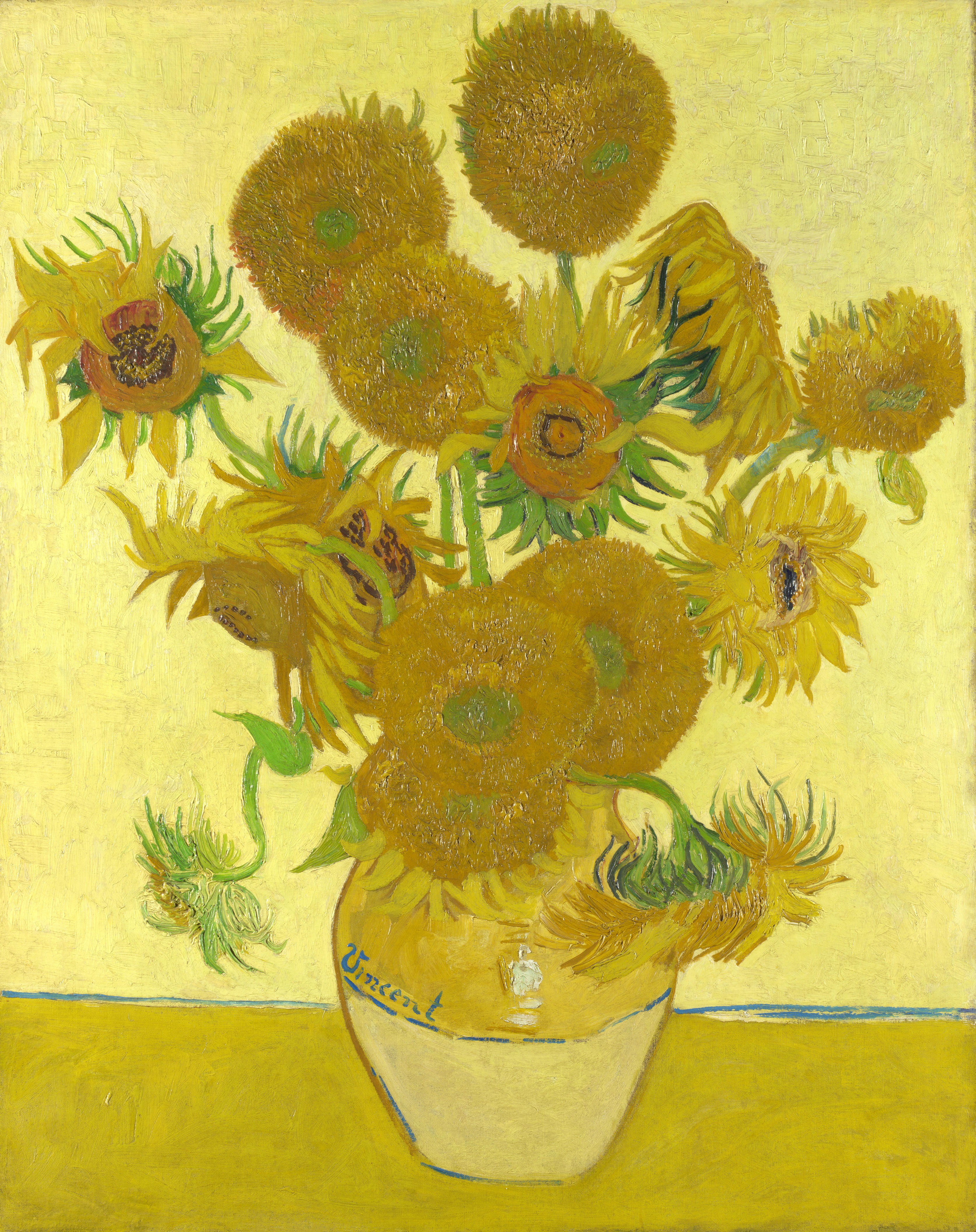 Vincent Willem van Gogh, Girasoli, 1889