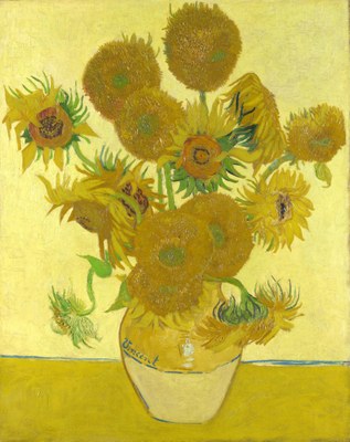 Vincent Willem van Gogh, Girasoli, 1889
